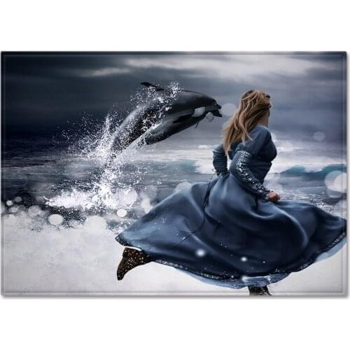 Creative Europe Type 3D Printing Carpet Kids Room Play Area Rugs Soft Flannel Home Large Carpets Child Bedroom Crawl Floor Mats