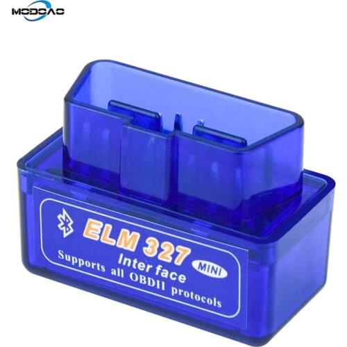 Mini Bluetooth OBD2 Scanner ELM327 Car OBD OBDII Code Reader Car Inspection Engine Light Diagnostic Scan Tool for iOS,Android PC