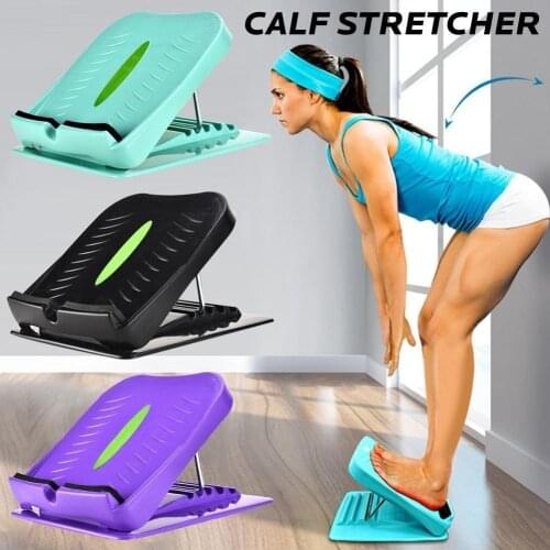 New Foot Stretcher Slant Board Ergonomic Foot Rest Adjustable Incline Boards Calf Stretcher Anti-Slip Design Ankle Stretching