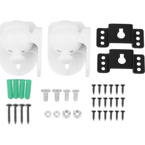 Universal Satellite Speaker Wall Mount Bracket Ceiling Stand Clamp with Adjustable Swivel Tilt Angle Rotation for Sony