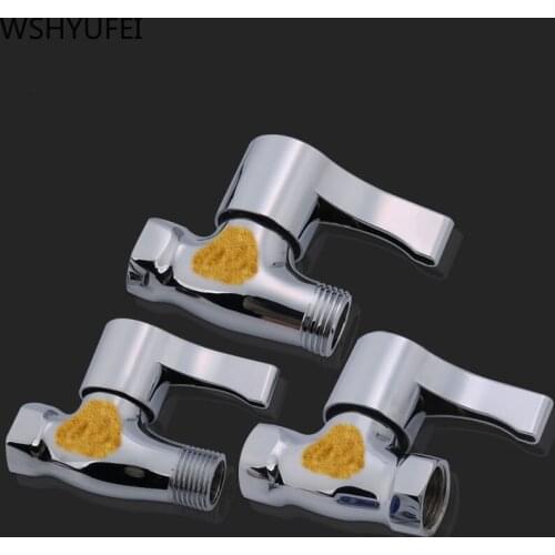 Refined Copper Thickening Water Stop Valve Water Heater Kitchen Bathroom Toilet Angle Valve Switch Hardware Accessories
