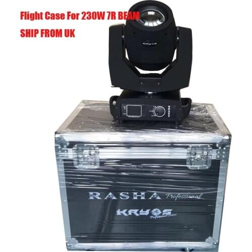 UK Stock 7R 230W Moving Head Beam Light Flight Case Charging Road Case For Battery LED PAR Light Disco Lighting DMX Controller