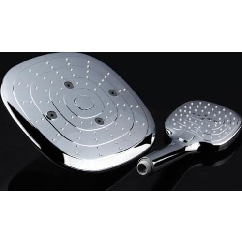 Bathroom Water Saving Air In Chrome Handheld Hand Shower Head Air Nozzle Ducha Banheiro Douche TH024