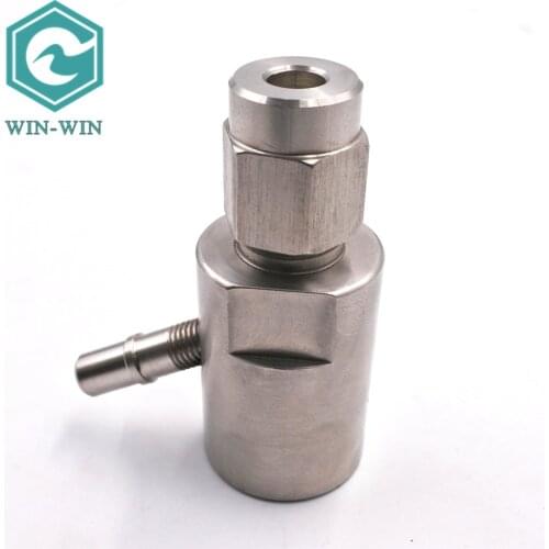 Waterjet Spare Parts 3AIX Abrasive Intet Body Mixing Chamber Water Jet Spare Parts