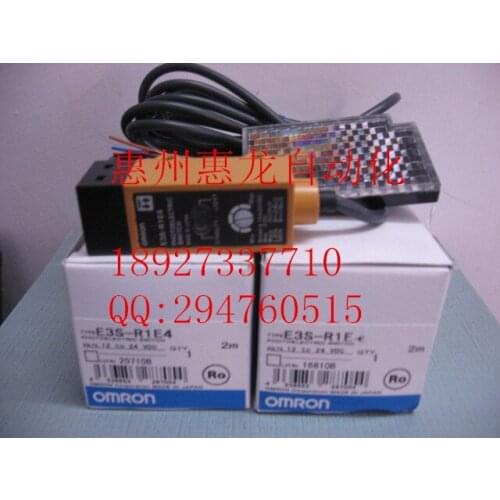 [ZOB] 100% new original OMRON Omron photoelectric switch E3S-R1E4 2M