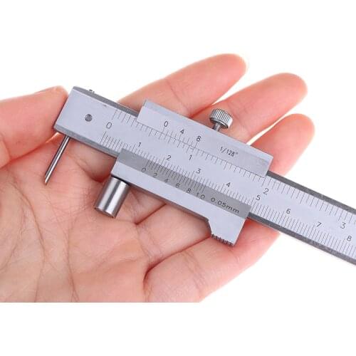 0-200mm Marking Vernier Caliper Scriber Gauging Ruler Measuring Instrument Tool