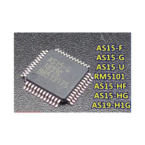 10pcs AS15-F AS15 AS15F QFP48 LCD Chip IC 100% NEW ORIGINAL