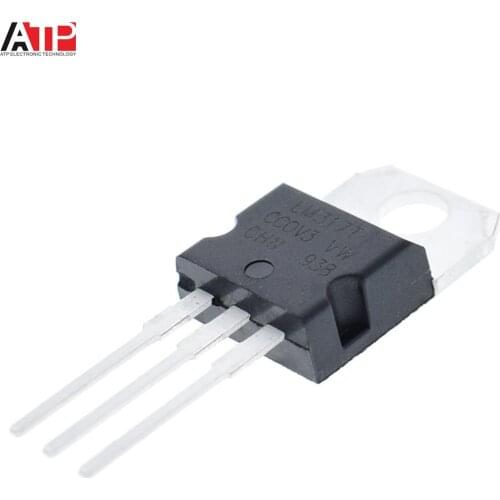 10PCS LM317 LM317T Voltage Regulator 1.2V to 37V 1.5A TO-220