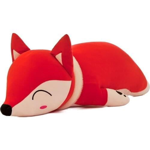35cm Kawaii Dolls Stuffed Animals & Plush Toys for Girls Children Boys Plush Pillow Fox Soft Toy Doll Birthday Gift