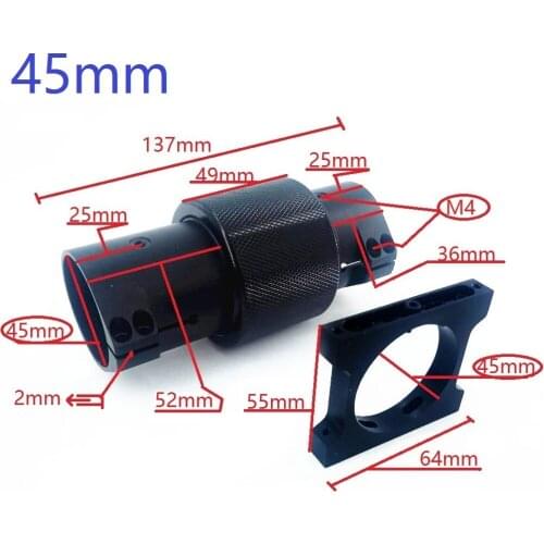 45mmPlant Protection Machine Thread Cross Folding Piece Center Plate Tube Clip UAV Frame Self - Locking Anti-Virtual Accessories