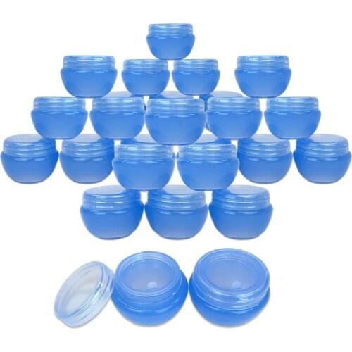 Free Shipping 10/42/130pcs 10ml/10g Pot Small Cosmetic Containers Pot Jar Lid Empty Plastic Travel Bottles For Face Cream Makeup
