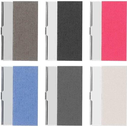 Business Card Holder Stainless Steel Name Card Case for Traveling and Business Supplies