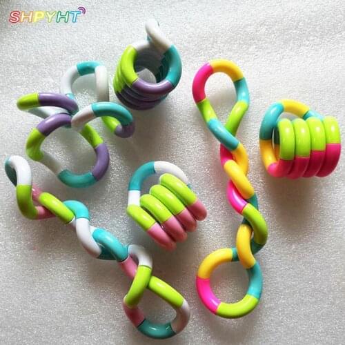Adult Decompression Toy NEW Fidget Anti Stress Toy Twist Child Deformation Rope Perfect For Stress Kids To Play Toys Random Send