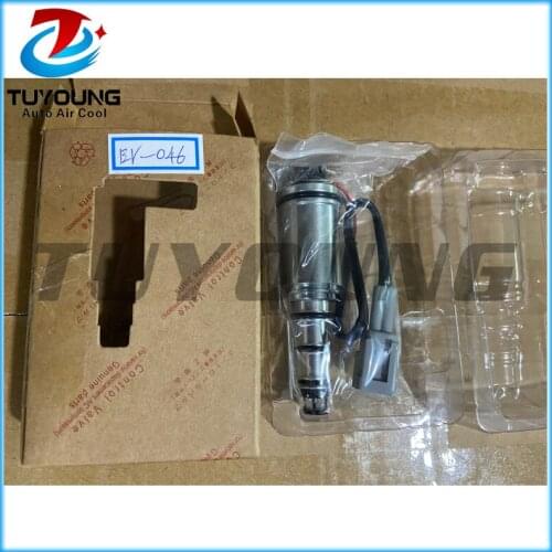 Electric control valve for automobile air-conditioning compressor is suitable for new-Nissan-with wiring harness