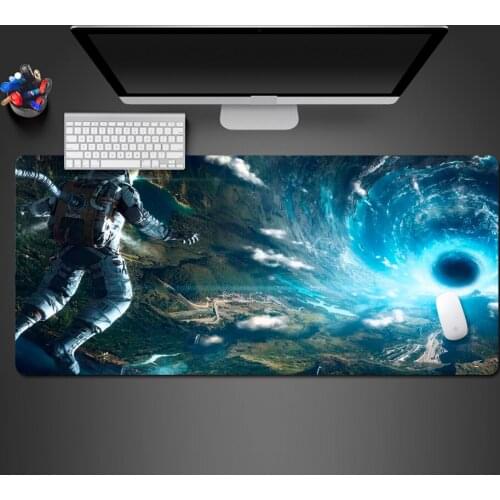 Space Exploration Mouse Pad Selling Game Player Slippery Large Table Mat High Quality Computer Accessories Mouse Pad To Gamer