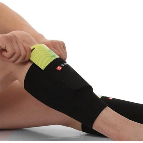 1 Pair Soccer Football Shin Pads Protective Socks With Pocket Leg Sleeves Support Shin Guard Adult Support Sock