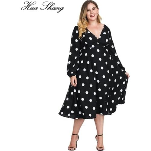 Black Maxi Dress Winter Women Cotton V Neck Long Sleeve Polka Dot Casual Long Boho Dress Plus Size High Waist Belt Wrap Dresses