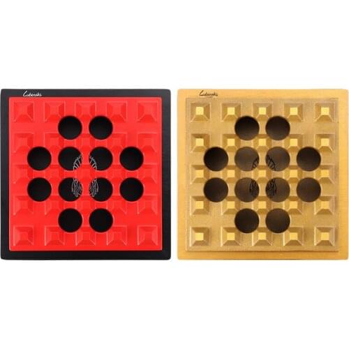 Luxury Removable Cigarette Cigar Ashtray Zinc Alloy Multi-slot Anti-skid Cigar Holder Tobacco Ashytray