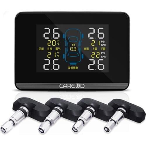 TPMS Car Tire Pressure Monitoring System High Quality TPMS For Your Safety Support BAR And PSI