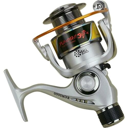 All for Carp Fishing Spinning Reel Fish Tackle Metal Spool Coil Feeder Sea Rods Tools Reels Peche Accessories 1000 - 7000 Wheel