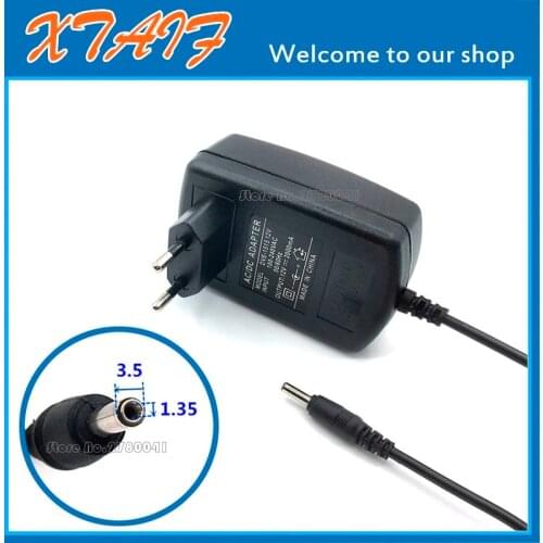 High quality 1PCS 12V2A AC 100V-240V Converter Adapter DC 12V 2A 2000mA Power Supply EU/US Plug 3.5mm x1.35mm