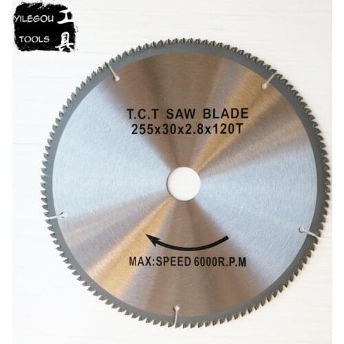 10" 254mm Woodworking TCT Circular Saw Blades, 254*3.0*30mm*120T Table Saw Blades Cutting Plywood, Bore 30mm, 40 60 80 100 Teeth
