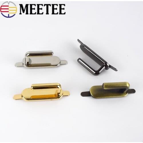 4/10pc Bag Metal Buckles Handbag Repair Arch Bridge Connector Hanger for Bags Belts Strap DIY LeatherCrafts Hardware Accessories