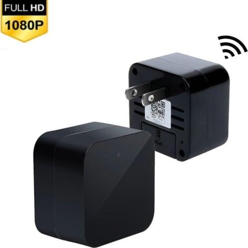 Wifi Mini Camera with Micro USB Charging Port Power Adapter Plug Wireless IP Camera 1080P HD Home Security Video Surveillance