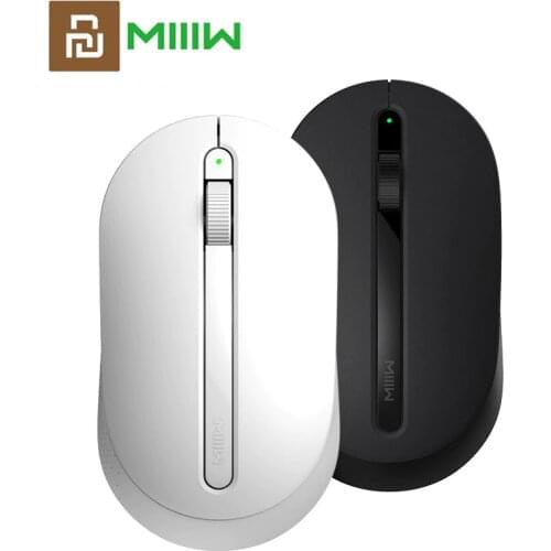 Youpin MIIIW Wireless Mouse USB 2.4GHz 1000DPI Optical Texture Fully Symmetric Design Laptop Accessories Computer Mouse