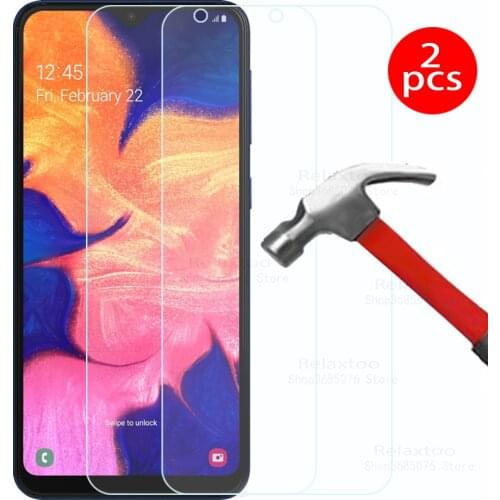 2pcs Tempered Glass case For Samsung Galaxy A10 A10S SM-A105F 6.2" Protective Glass on For Samsung A 10 10S A107F case couqe 9h