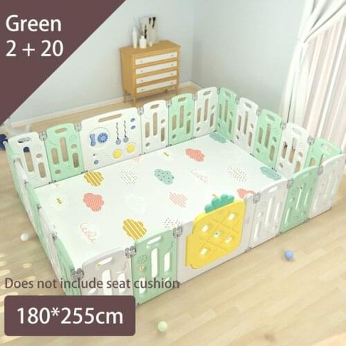 LazyChild New Pool Baby Playpen Safety Fence For Children Kids Play Game Center Warm Parent-Child Time Indoor Home Baby Playpen