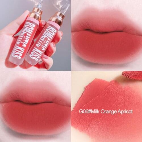 Helen Beauty Lip Glaze Velvet Matte Long Lasting Waterproof Non-stick Cup No Fading Mini Lip Gloss Matte Lipstick Lips Cosmetic