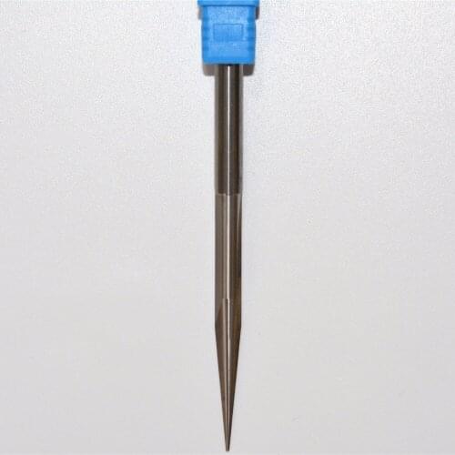 6mm*8degree*R0.5*80L,Freeshipping CNC solid carbide End Mill,woodworking router bit,taper ball nose milling cutter,relief tool