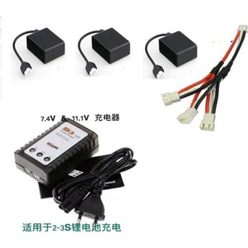 MJX B5W Bugs 5W JJPRO X5 RC Quadcopter Drone Spare parts Balance Charger 3 in1 Charging Cable Adapter