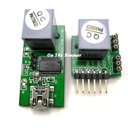 DALLAS 1-Wire single bus device reader / Programmer (DS9097/DS9490)