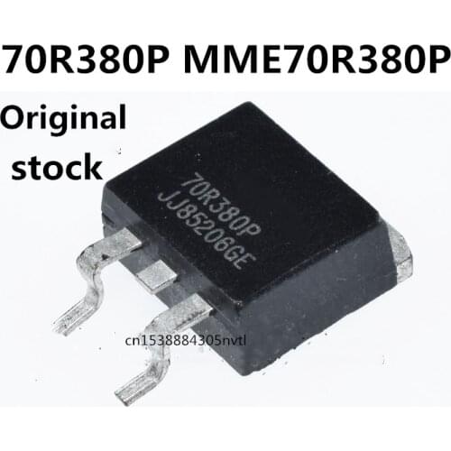 Original 10pcs/ 70R380P MME70R380P TO-263 750V 11A