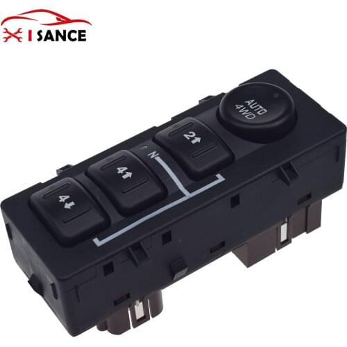 4WD 4x4 Wheel Transfer Case Selector Button Dash Switch for Chevy Silverado GMC Sierra Yukon Tahoe 15136039,15164520,19259313
