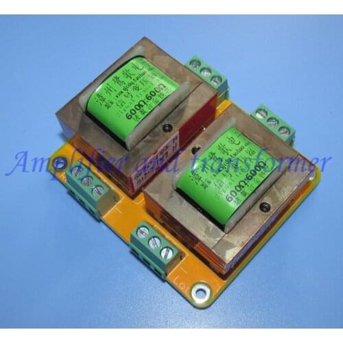 Permalloy EI41X13 multi-purpose 600Ω:600Ω single-ended balanced audio transformer 1+1:1+1, independent four-winding