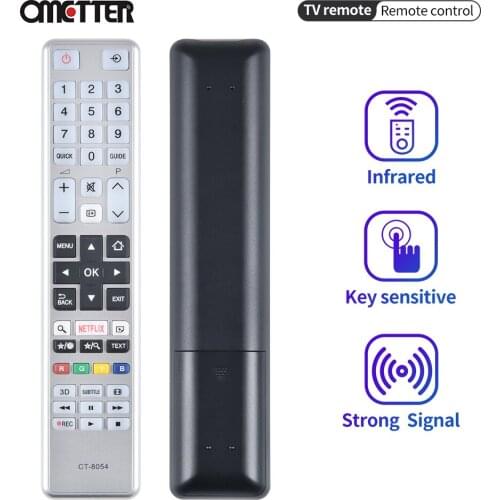 Suitable for Toshiba TV remote control CT-8054 replacement CT8054 55S3653DB 433MHZ/40L3453DN / 32L3447DG / 48L3443DG / 48L3553