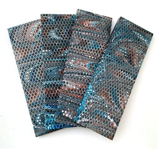 C-Tek Making Knife handle DIY material plate Resin material Snake grain Honeycomb Cell - Knife Handle Material