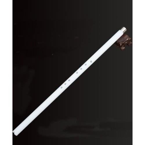 Traditional Chinese vertical resin jade flute short xiao flute musical instrument