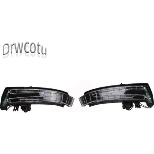 1 Pair Car Rear View Mirror Turn Signal Light For Mercedes-Benz W204 W212 W221 07-13 LED Indicator Blinker Lamp