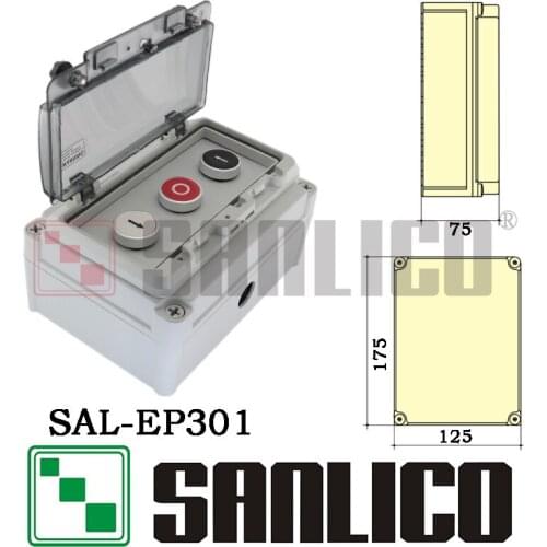 Outdoor waterproof button control box station SAL(XAL)-EP301 IP67