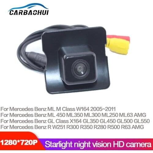 For Mercedes Benz R W251 R300 R350 R280 R500 R63 AMG 2006~2013 Fish Eyes Night Vision Waterproof Car Reversing Back Up Camera hd