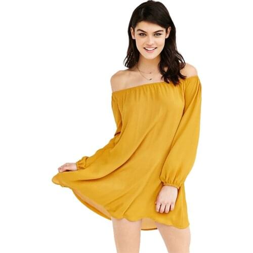 Witbuy Long Sleeve Summer Dresses