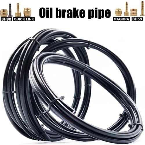 2X5MM Mountain Bike Hydraulic Disc Brake Hose MTB Bicycle Oil Tube Pipe Olive Insert Kit for SRAM MAGURA BH59 BH90