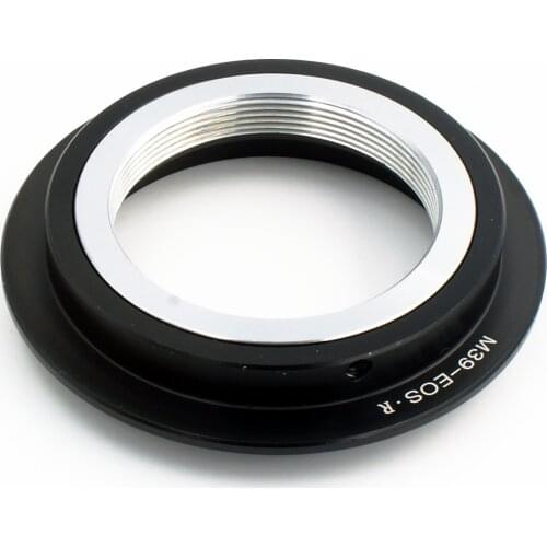 M39-EOSR Adapter For M39 Screw Lens to Canon EOS R RP R5 R6 RF mount mirrorless Camera