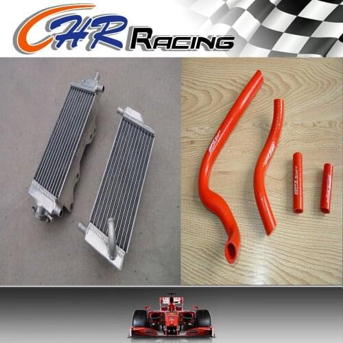 Aluminum radiator & silicone hoses For Honda cr250r 1992 1993 1994 1995 1996