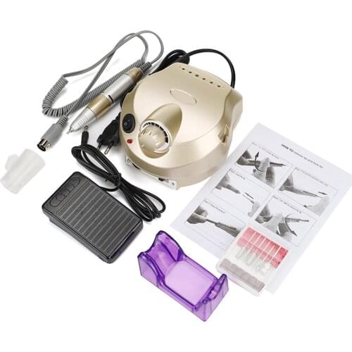 30000RPM Professional Machine Apparatus for Manicure Pedicure Kit Electric File with Cutter Nail Drill Art Polisher Tool Bit
