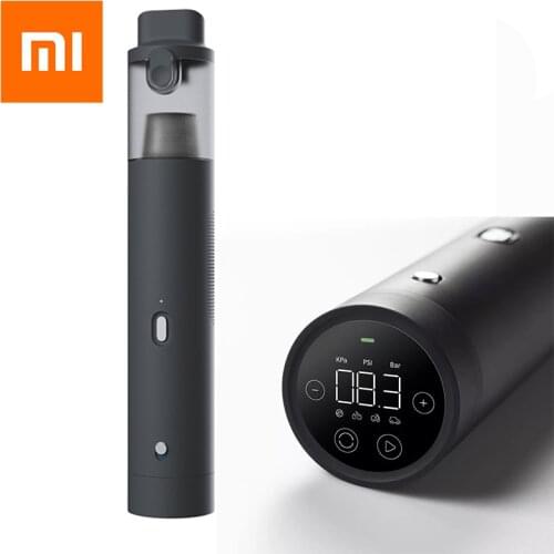 XIAOMI MI Wireless Handheld Vacuum Cleaner Lydsto 10000PA 150PSI Car Air Pump Tyre Inflatable Pump Dust Collector For Car Home
